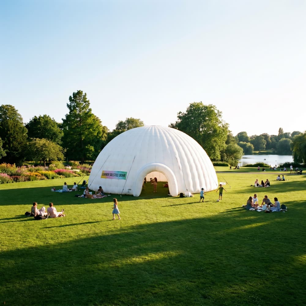 Inflatable Dome Tent